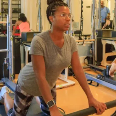 Standing work at the reformer
