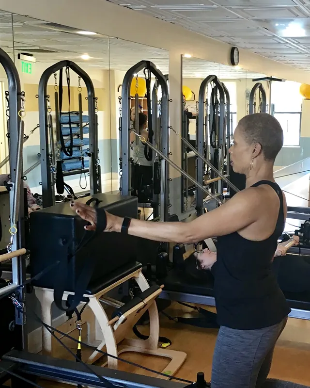 Working on a reformer at the tower wall